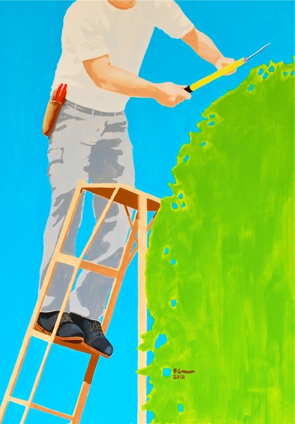 New Landscape Paintings - Tree Trimmer