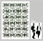 2013 – 519 Pedestrians (Plaid) – WITH DETAIL