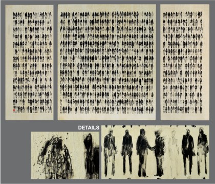 1001 Pedestrians with Detail